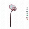 Buy cheap Inground Outdoor Basketball Hoop With SMC Backboard Basketball Hoop For Driveway from wholesalers