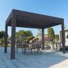 Buy cheap 3.6x4.2m Aluminum Louvered Pergola Villa Garden Leisure Shade Outdoor Pergole from wholesalers