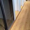 Buy cheap Simple Three-track Three-linkage Kitchen Sliding Door Balcony Partition Door Double-layer Tempered Glass Door from wholesalers