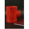 Buy cheap Sample Freely Grooved Tee Fittings With 362 PSI End Pressure Rating / Epoxy Painting from wholesalers