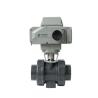 Buy cheap Chemical Resistant UPVC Electric Ball Valve Thread Connection Straight Through Type from wholesalers