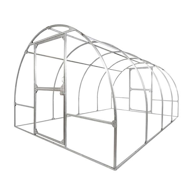 Buy cheap CE ISO Greenhouse Metal Frame Parts Industrial Steel Mult Span from wholesalers