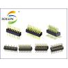 Buy cheap Right Angle Round 1.27 Mm Male Header Plastic Waterproof Gold Plated from wholesalers