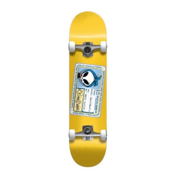 Buy cheap Blind Skateboards Old Boney Bastard Yellow Complete Skateboard First Push - 8.25" x 32" from wholesalers