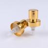 Buy cheap Glossy Gold Aluminum Plastic PET Perfume Crimp Spray Pump 20mm from wholesalers
