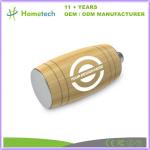Wood Color USB Flash Drive 8GB-256GB Wine Bucket Shape with USB 2.0/3.0