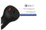 36 Watt Quick Charge 3.0 Fast Charging Dual Usb Car Charger