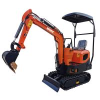 Buy cheap 7kw Diesel Oil Engine 1 ton 2 ton Digger Micro Small Mini Excavator for product