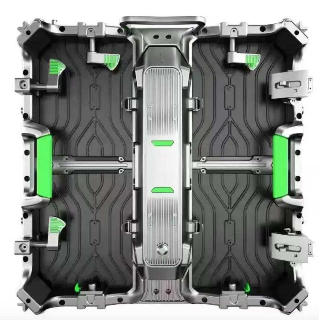 HD Full Color 500x500mm Stage Rental Led Display 3840Hz Removable Power Box