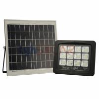 Buy cheap 20W Black Solar Flood Lights Outdoor With Motion Sensor IP65 Waterproof 2200lm product