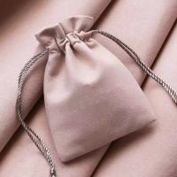 Buy cheap Earrings Ring Drawstring Jewelry Pouch Deboss Printed Jewellery Gift Pouch product