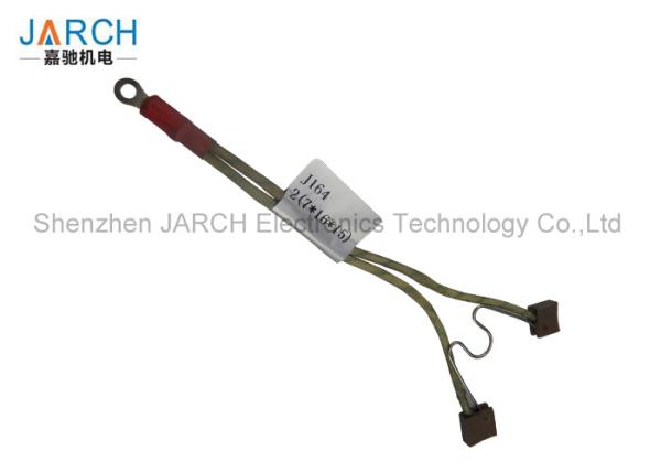 7mm x 16mm x 15mm Carbon Brushes Replacement Low Resistance Coefficient For