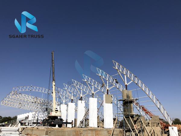 Buy cheap Sgaier Recycled Prefab Steel Warehouses , Shock Proof Prefab Metal Storage Buildings from wholesalers