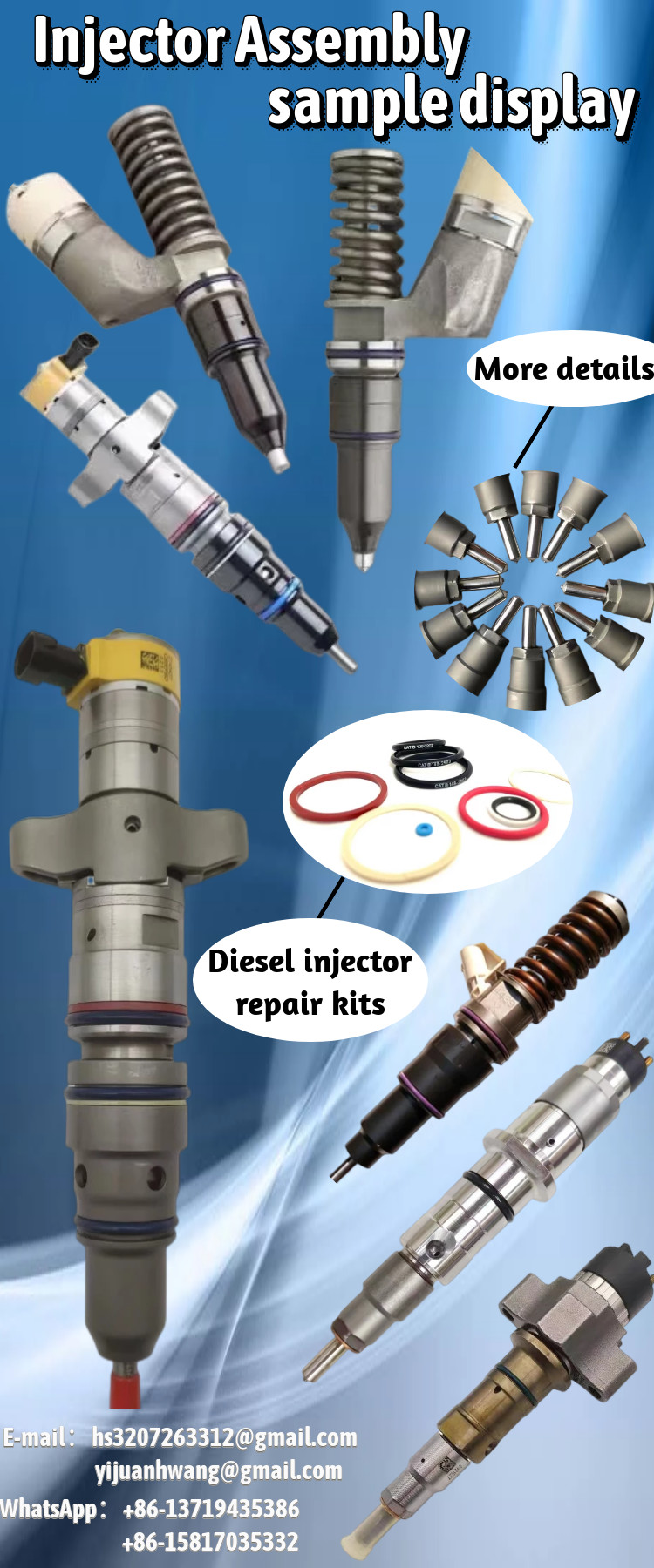 ISUZU Common Rail Fuel Injector 4HK1 6HK1 8982806971 295900-0641 8-98280697-1