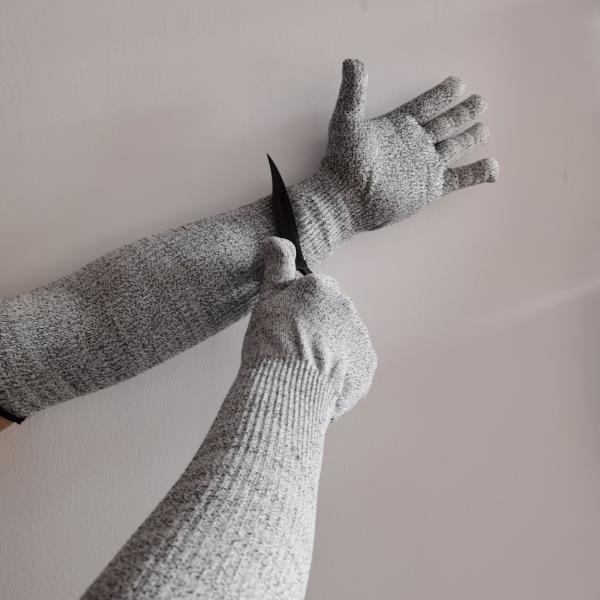 Buy cheap HPPE Cutting Resistant Protective Sleeve Gloves from wholesalers