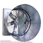 Buy cheap Metal Poultry Ventilation System, Wall Exhaust Fans With Louvers , 24 Inch Exhaust Fan With Shutters from wholesalers