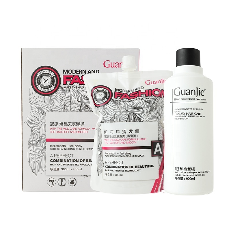 Professional Hair Styling Products Enhance Curl Elasticity with Digital Perm Machine