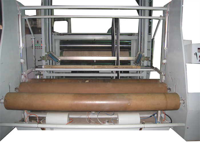 3KW Non Woven Roll To Sheet Cutting Machine PLC Touch Screen Control