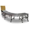 Buy cheap Zhengzhou Generate Machinery Stainless Steel Flexible Gravity Rolling Conveyor for Sale from wholesalers