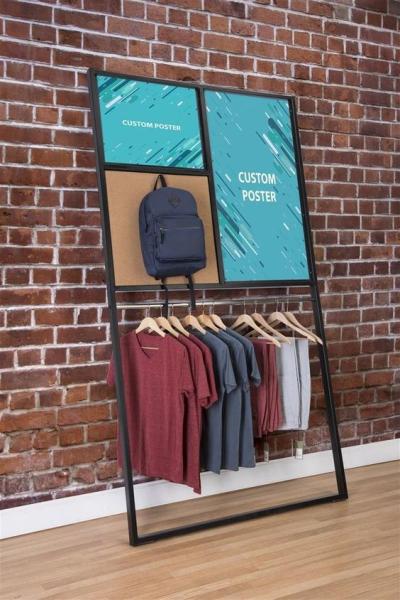 Buy cheap Custom Leaning Wall Merchandise Display Rack from wholesalers