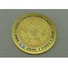 Buy cheap Valor Honor Personalized Coin , 3D By Zinc Alloy Die Casting And Gold Plating from wholesalers