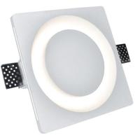 Buy cheap 200x200mm Trimless Gu10 Downlight Anti Glare Recessed Plaster Lights product