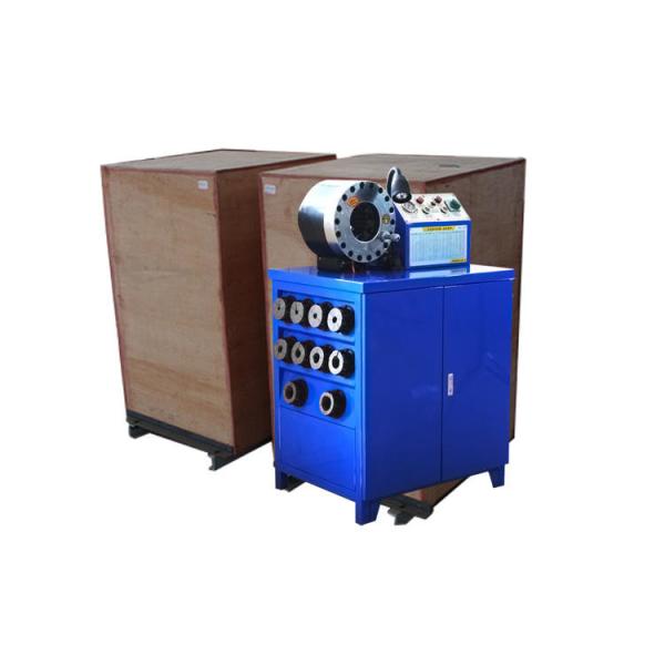 Buy cheap 6-51mm Hydraulic Hose Clamping Machine Vertical Air Brake Hose Crimper from wholesalers