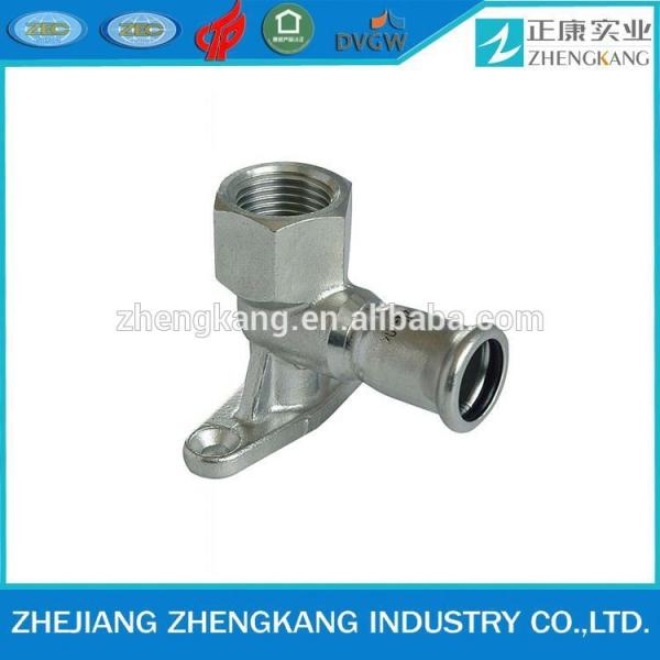 Buy cheap Female Elbow Carbon Steel Threaded Pipe Fittings Customized Size Equal Shape from wholesalers