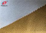 Polyester Brushed Fleece Fabric , Printed Velvet Upholstery Fabric Fashion