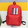 Buy cheap European and American style backpack male large capacity student bag for lovers campus trip popular logo backpack from wholesalers