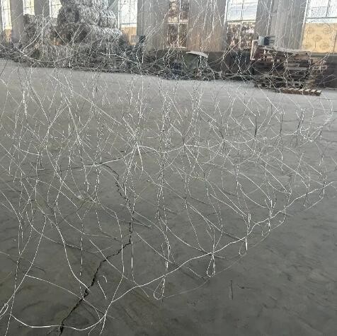 Anti Tank Low Visibility Barrier Wire Fence For Ukrainian Market