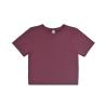 Buy cheap OEM ODM Loose Women'S Short Sleeve V Neck T Shirts Plaid Pattern For Summer from wholesalers