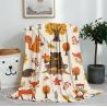Buy cheap 100 Polyester Fleece Throw Blankets Machine Weaved For Living Room from wholesalers