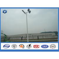 Buy cheap Four Lights Highway Lighting Pole Slip Joint Flange Connected 20w - 1000w Power product