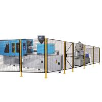 Buy cheap Steel Full Welded Wire Mesh Machine Guarding Wire Mesh Hinged Door 7 Feet Height product