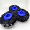 Buy cheap Plastic Hub Polishing Brushes Upright Bristle Four Rows Lathe Polishers Wheel from wholesalers