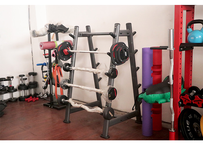 Home / Gym Use 10 Pairs Barbell Power Rack Cage With Standard USA Design