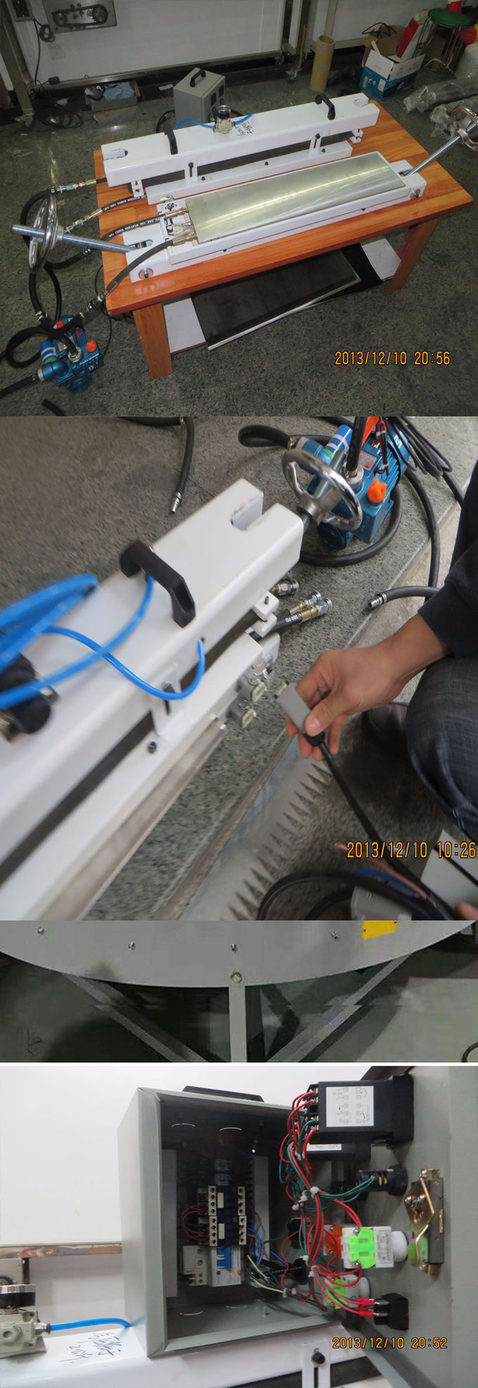 Pu / Pvc Belt Jointing Machine , Flexible Conveyor Belt Jointing Kit