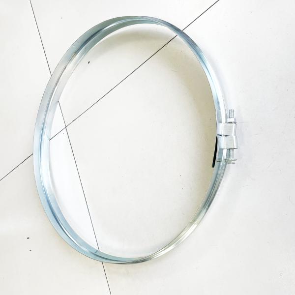 Buy cheap Air Duct Galvanized Steel Clamps 600mm Tension Ring With Bolt Connection from wholesalers