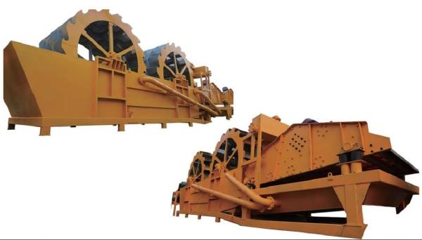 Buy cheap Screen Mesh Equipment For Mine Washing Double Wheel Sand Washer from wholesalers