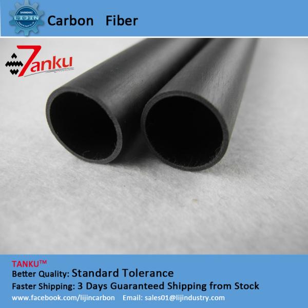 Buy cheap High Strength 3k Carbon Fiber Pipe Corrosion Protection For Machine Parts from wholesalers