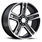 Chevy 1500 Silverado Black Machine Wheels Rims Sierra Yukon Fits 22"