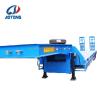 Buy cheap Transport Heavy Equipment Conveniently with Aotong Mechanical Folding Low Bed Trailer from wholesalers