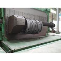 Buy cheap 15min/cycle Industrial Shot Blasting Machine Low Carbon Steel Wire Coil Cleaning product