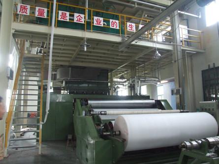 Buy cheap Shopping Bag PP Non Woven Fabric Making Machine Double Beams Spunbond from wholesalers