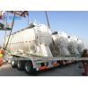 Buy cheap 25cbm 35cbm 50cbm Carbon Steel Tanker 3 Axle Semi Trailer For Bulk Cement from wholesalers