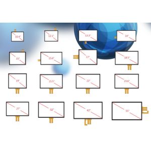 Projected Capacitive Multi Touch Screen Panel