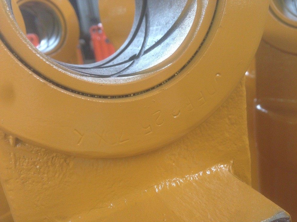 Construction equipment parts, Hyundai R225-7 bucket hydraulic cylinder tube, Hyundai excavator parts