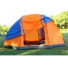 Buy cheap 6-8 Person Double Layer Two Doors Camping 6-8 Person Waterproof Dome Shelter Family Cabin Large Hexagon Tent(HT6083) from wholesalers