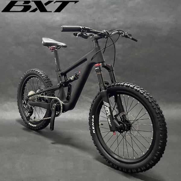 Buy cheap Full Suspension Carbon Mountain Bike 10 Speed Shimano Groupset For Kids from wholesalers